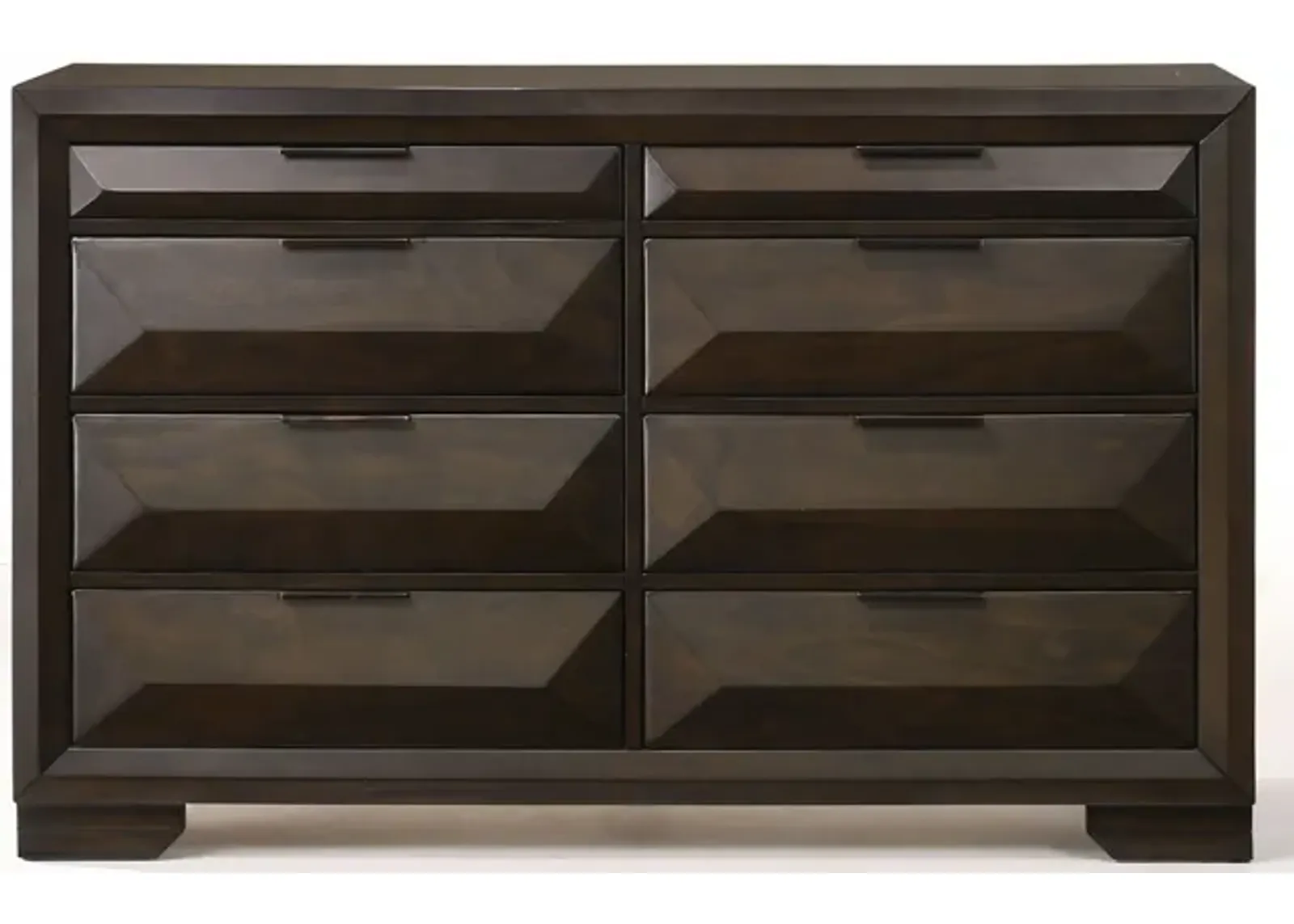 Solid Wood Standard Dresser / Chest - Espresso