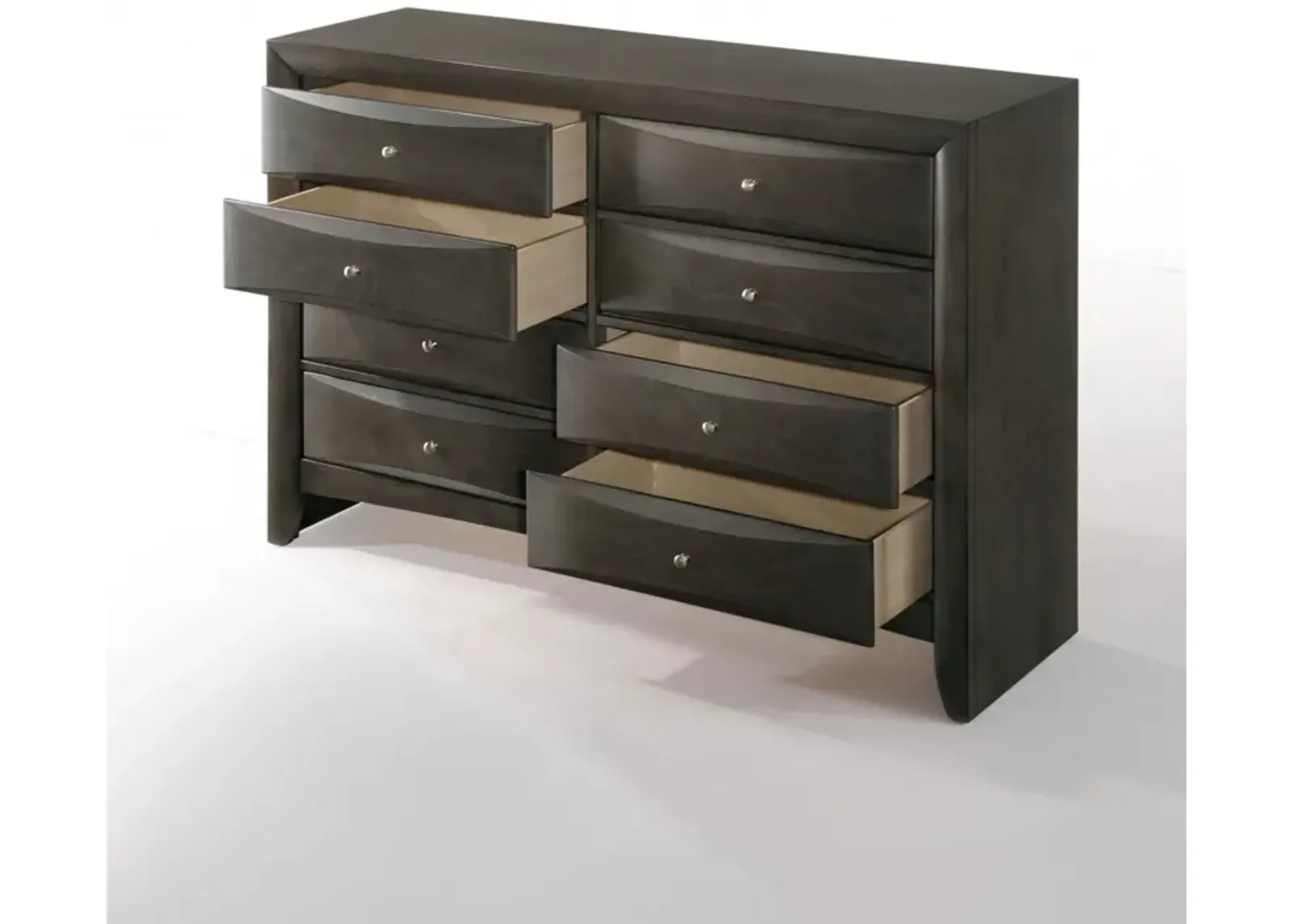 Solid Wood Standard Dresser / Chest - Gray