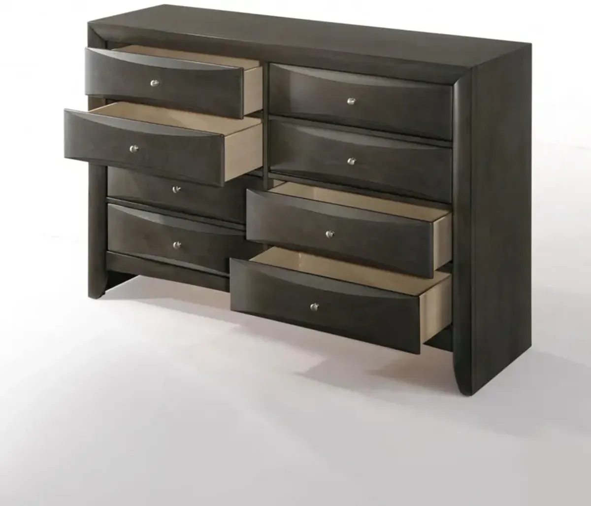 Solid Wood Standard Dresser / Chest - Gray