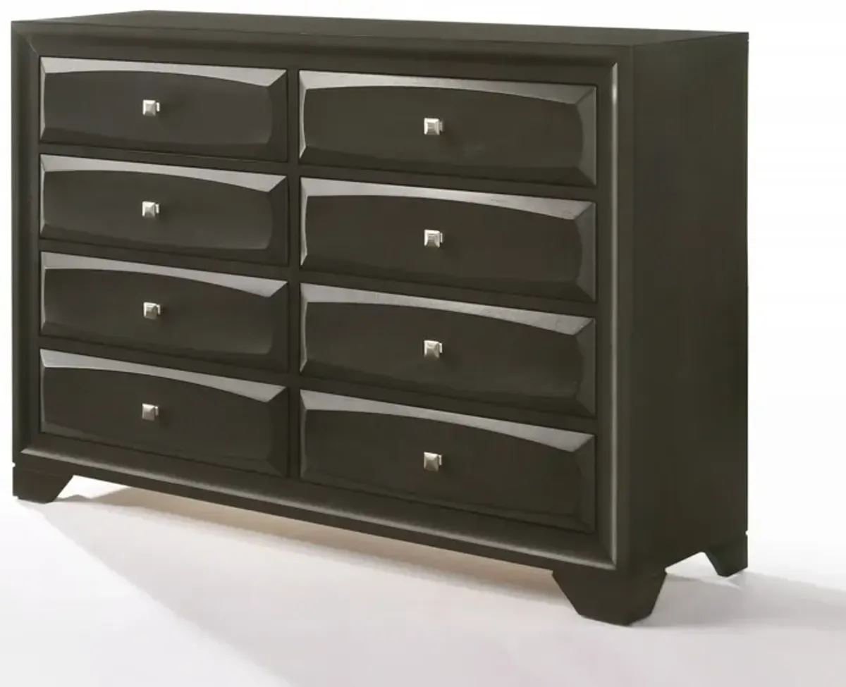 Wood Standard Dresser / Chest - Gray