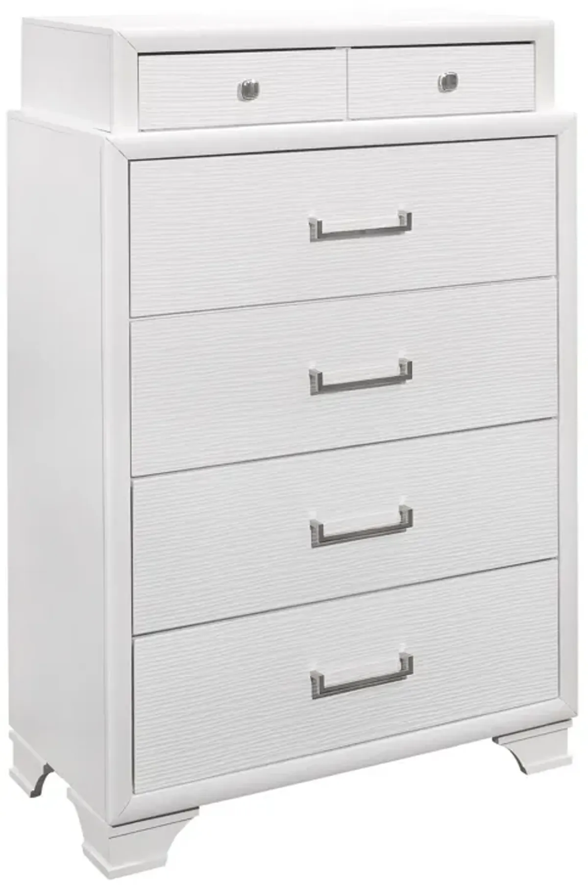 Chest With 6 Drawers - White