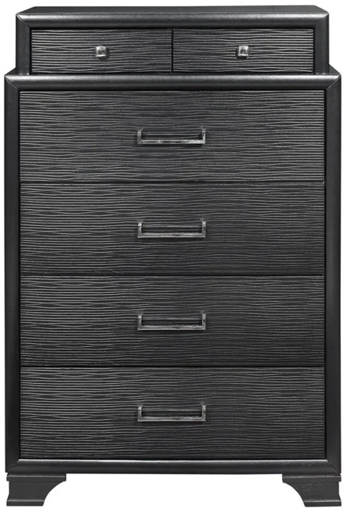 Chest With 6 Drawers - Gray