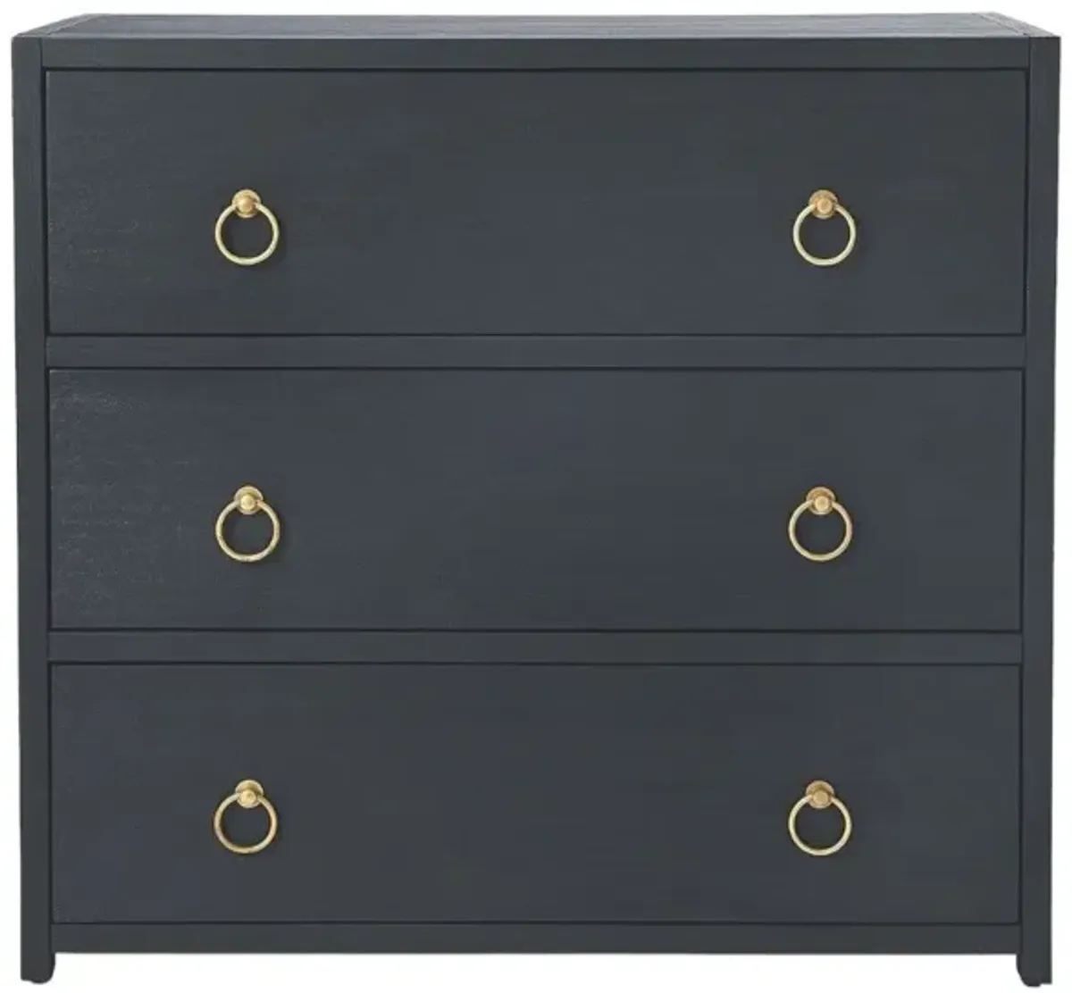 Three Drawer Standard Chest - Navy Blue