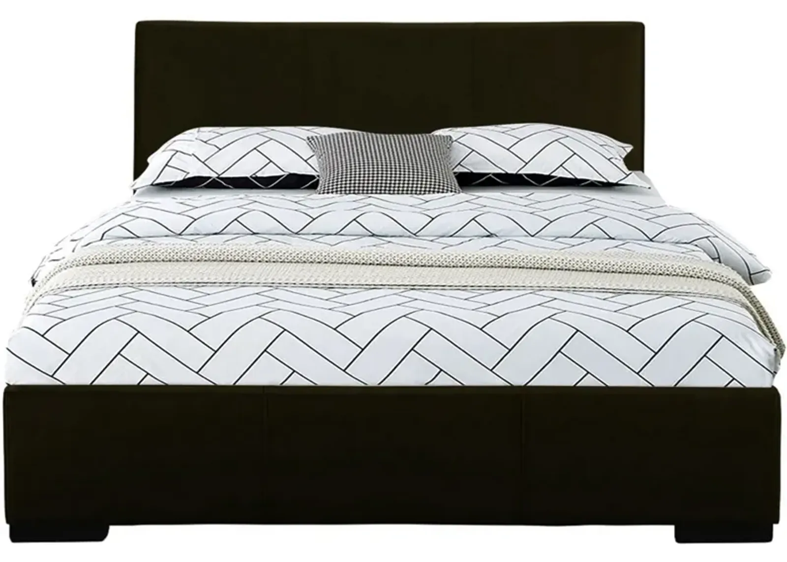 Platform King Bed - Black