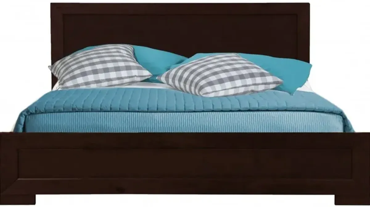 Queen Platform Bed - Espresso