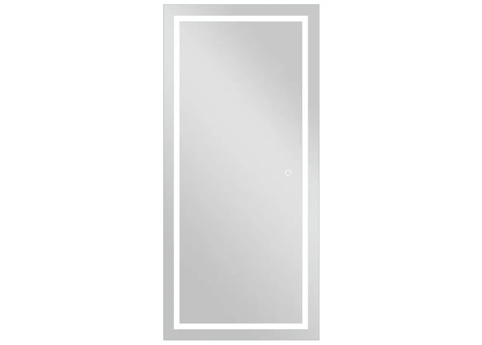 Clear Unframed Mirror - Silver