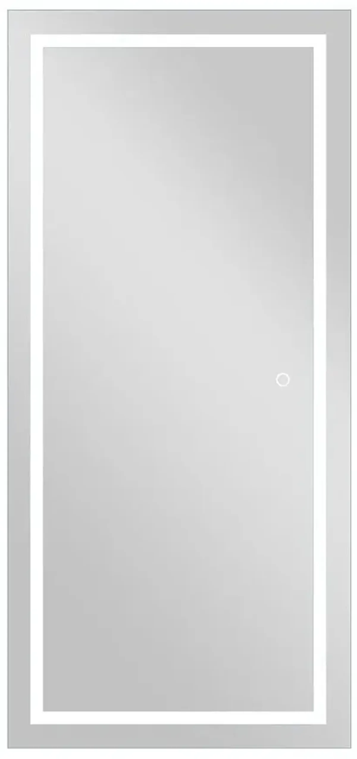 Clear Unframed Mirror - Silver