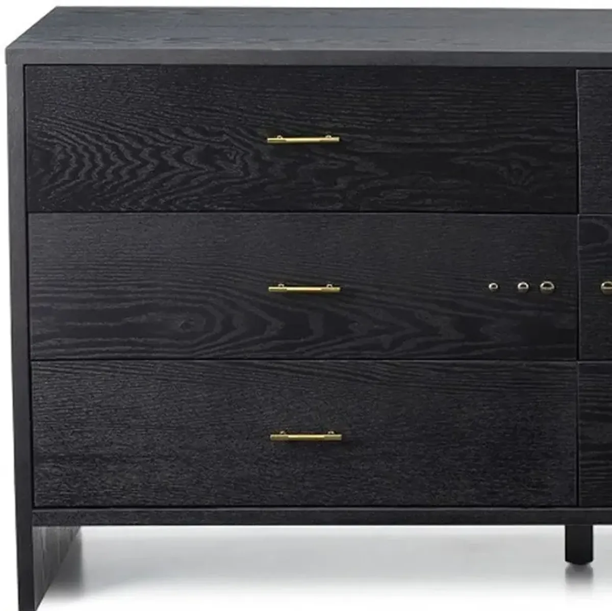 Six Drawer Double Dresser - Gray Ash