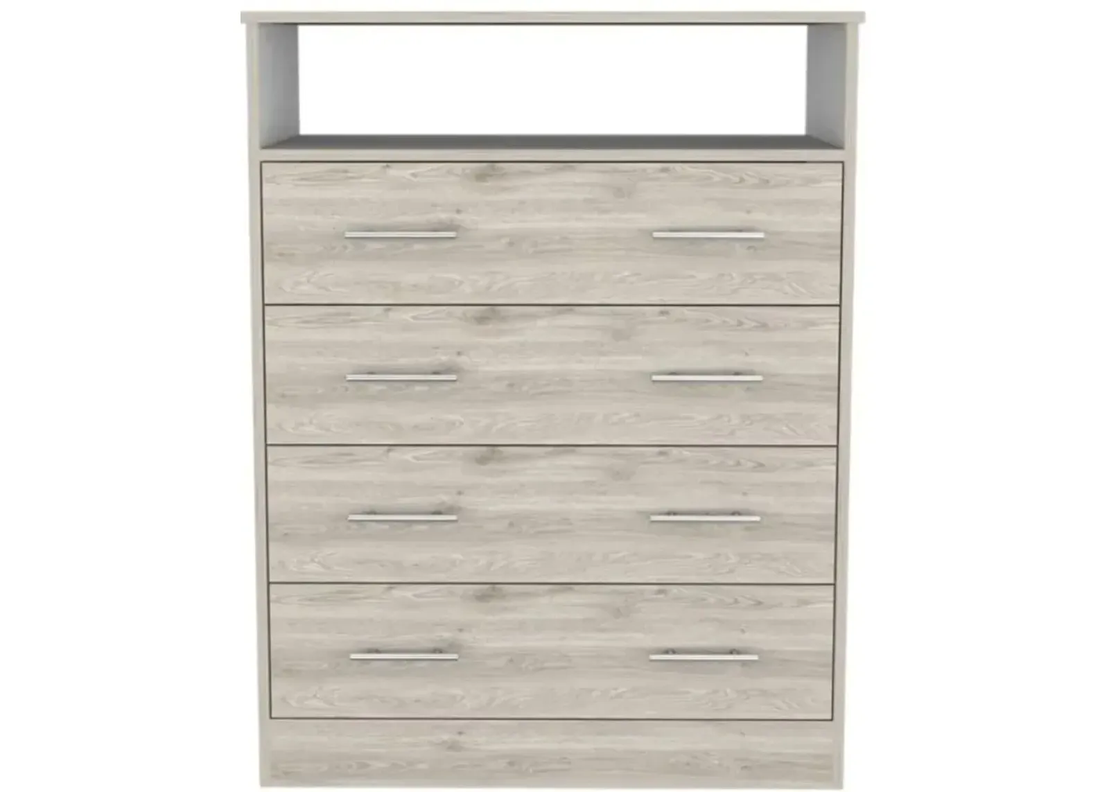 4 Drawer Dresser - Light Gray