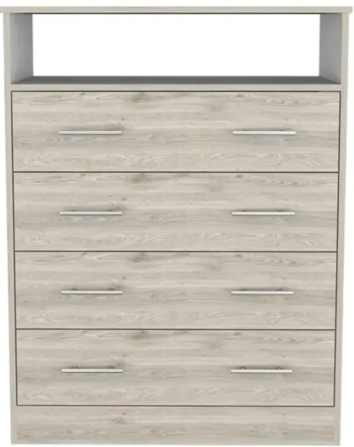 4 Drawer Dresser - Light Gray