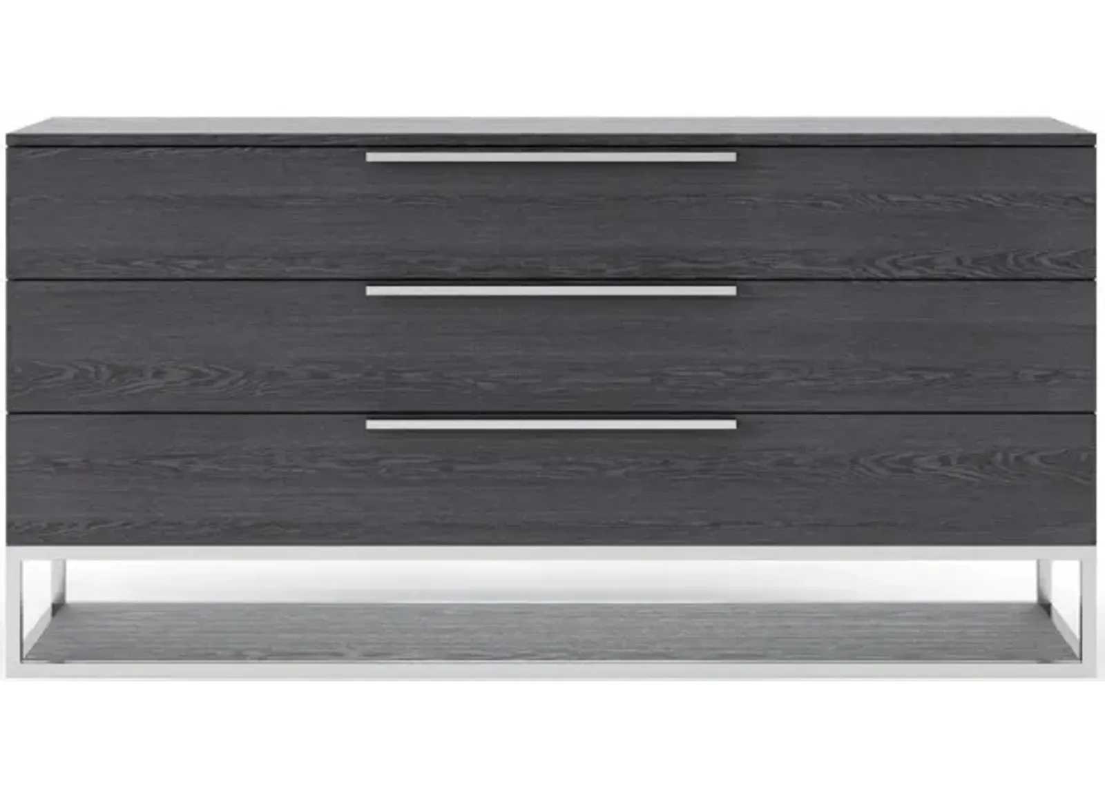 Three Drawer Dresser - Gray