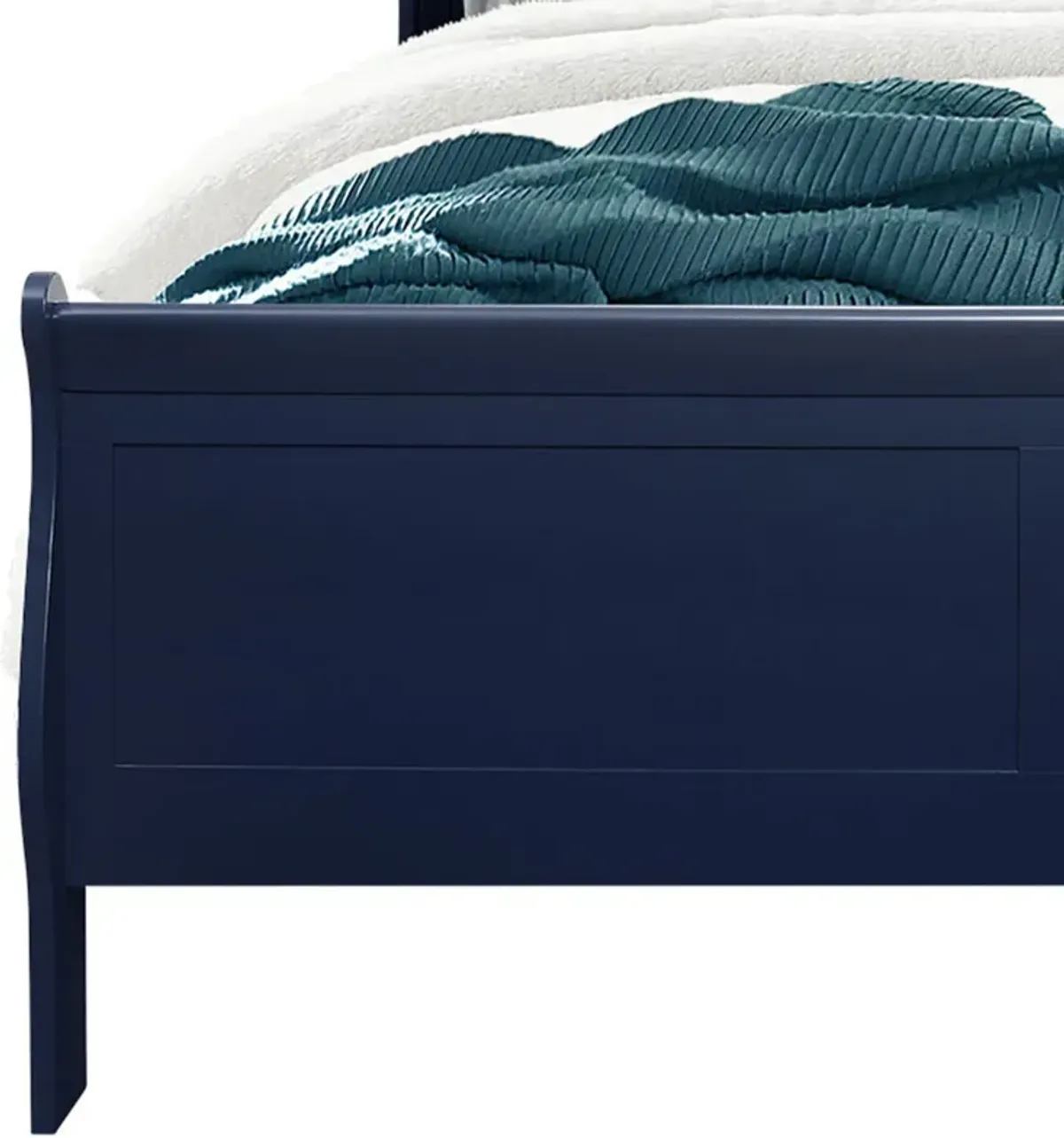 Standard Upholstered Bed - Solid Wood