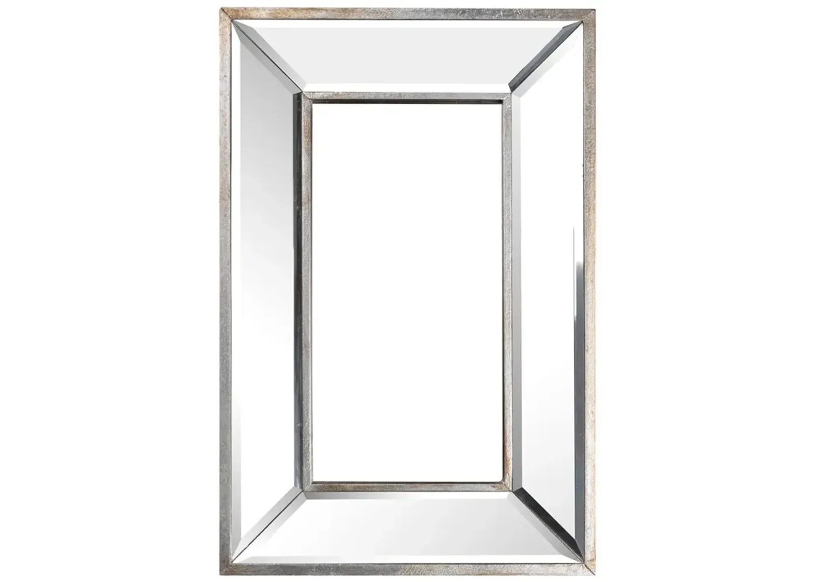 18" Framed Accent Mirror - Silver