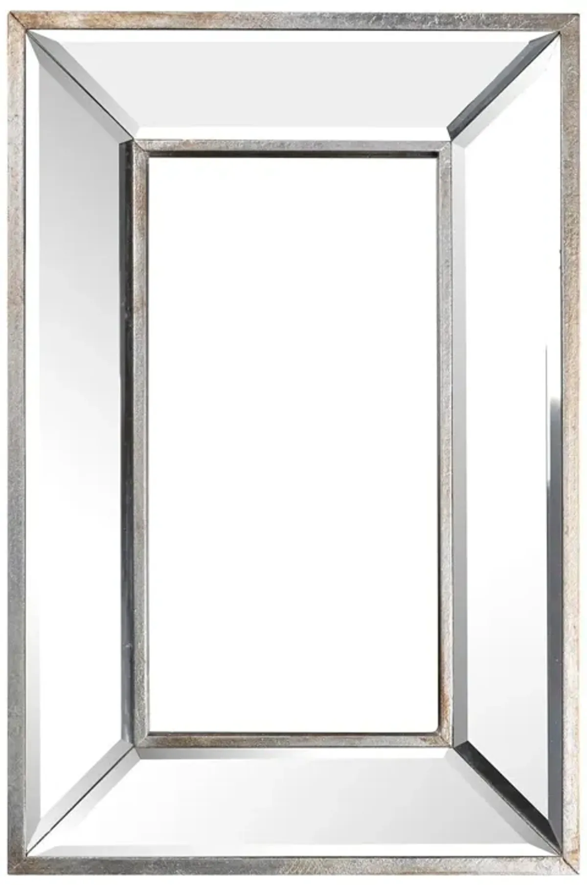 18" Framed Accent Mirror - Silver