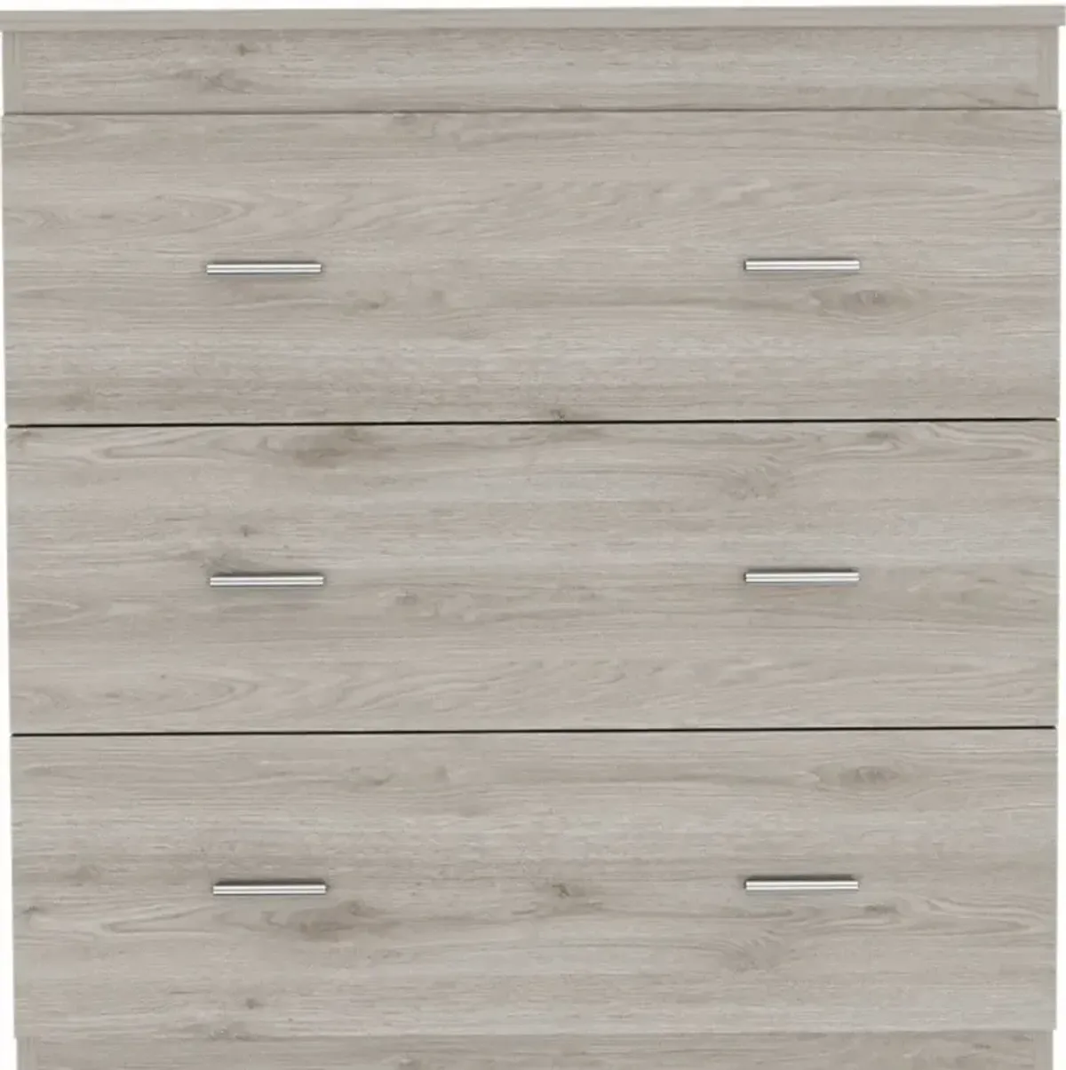 Three Drawer Dresser - Light Gray