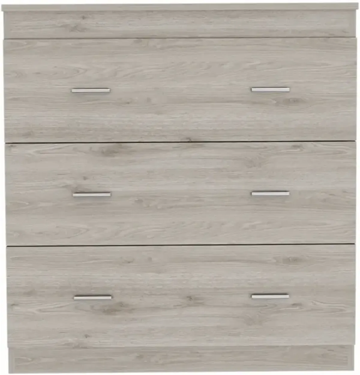 Three Drawer Dresser - Light Gray