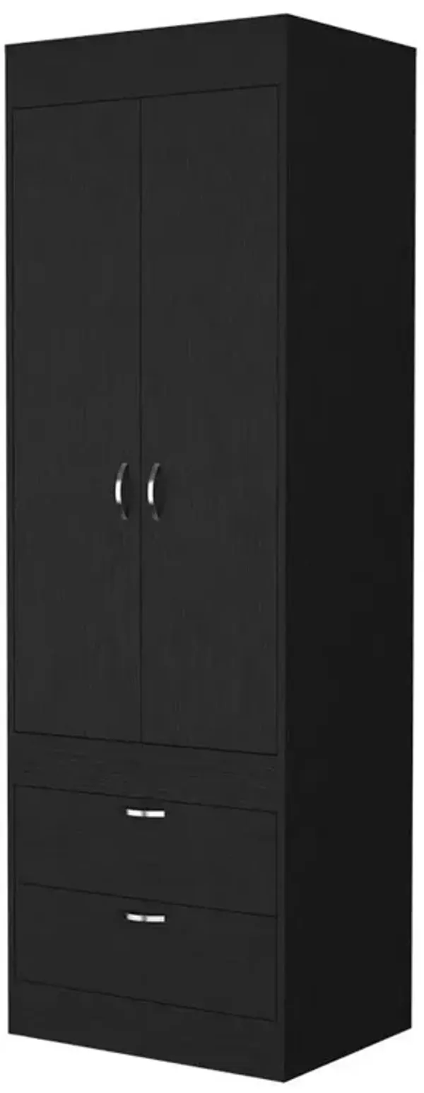 2 Drawer Dresser - Black