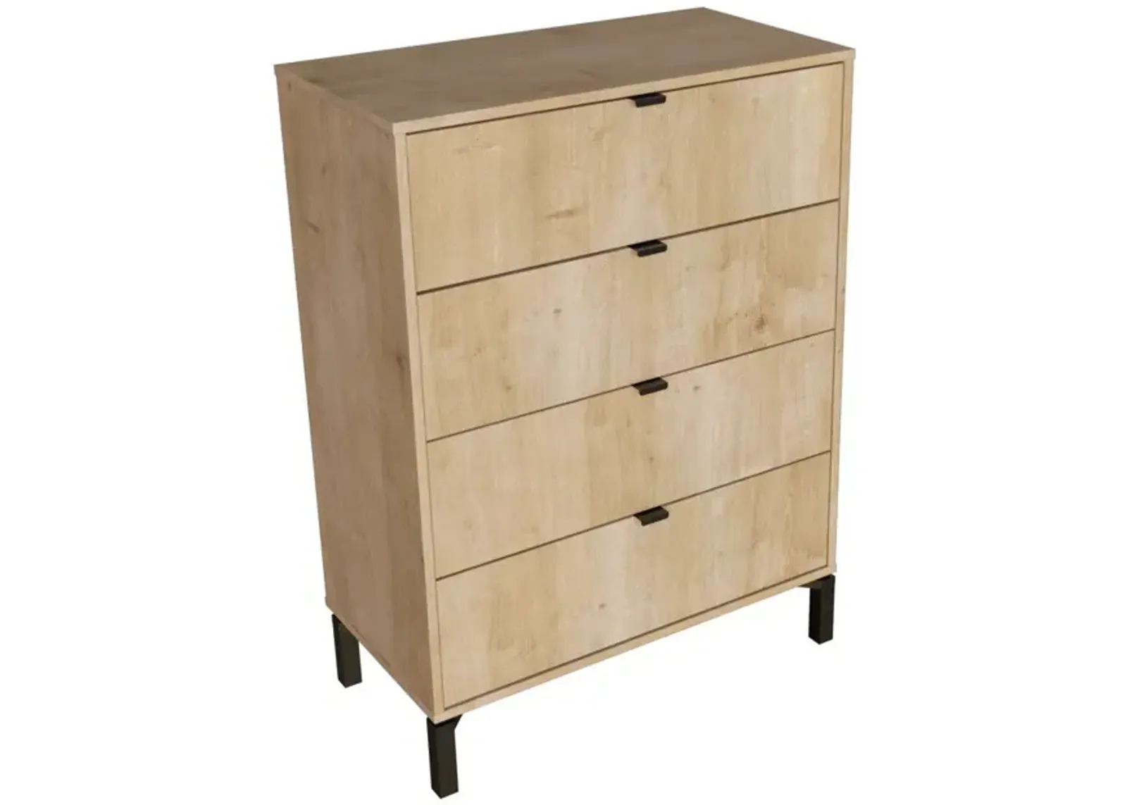 Four Drawer Dresser - Natural