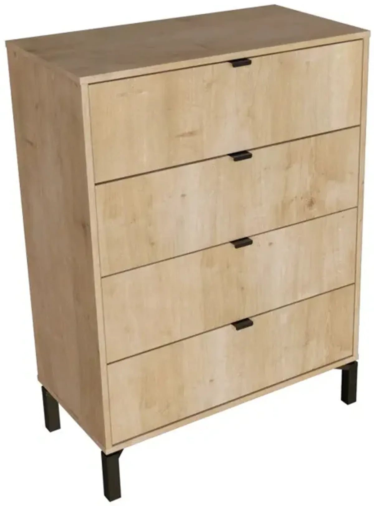 Four Drawer Dresser - Natural