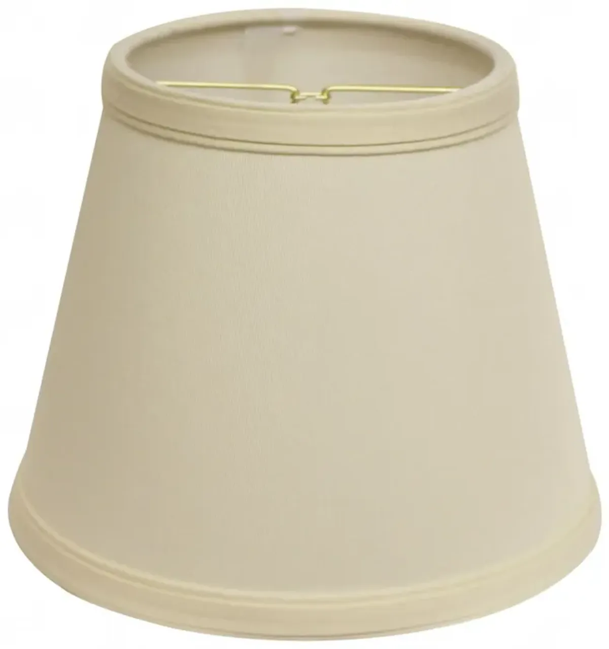 Empire Hardback Slanted No Slub Lampshade - Ivory