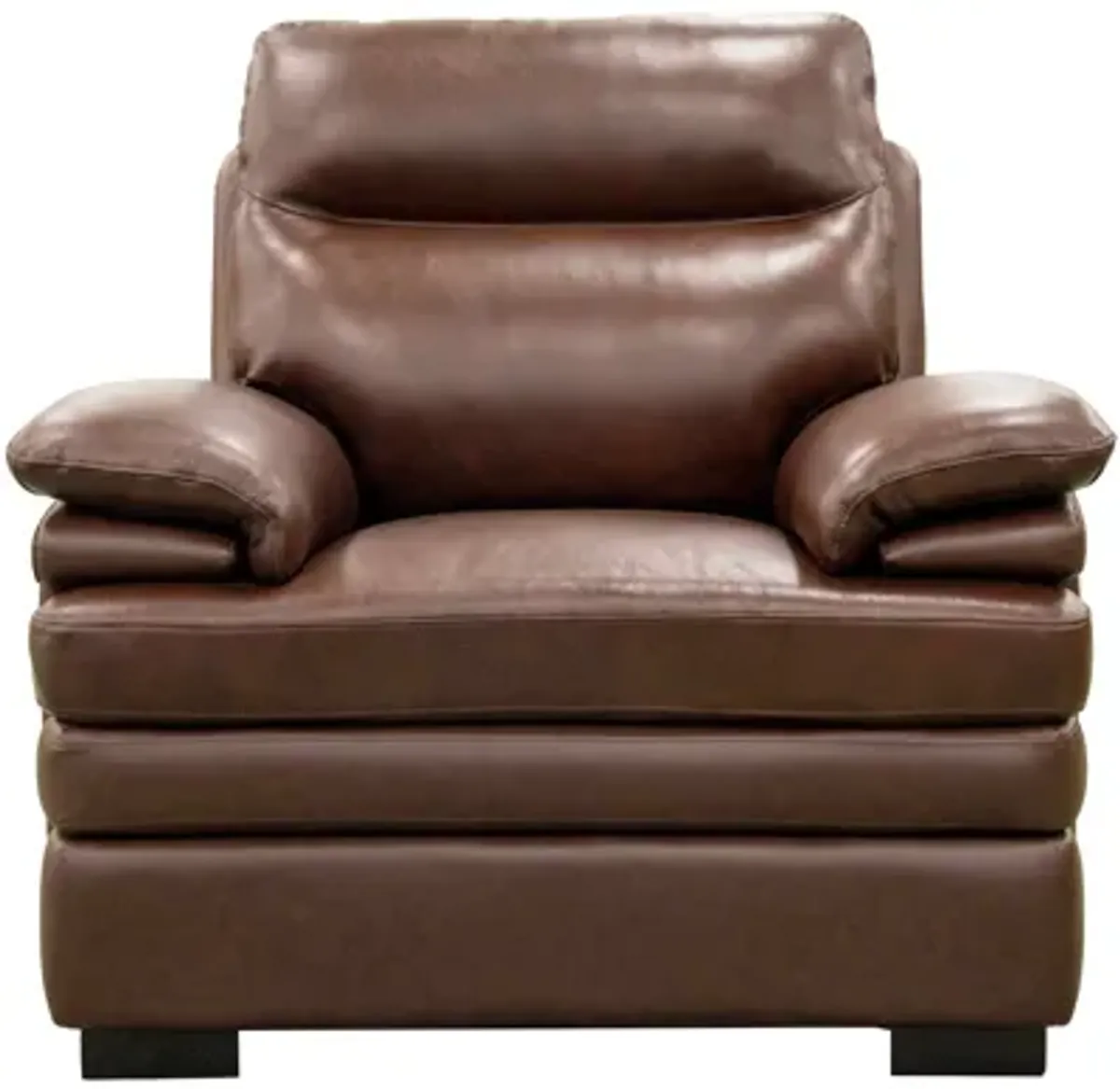 3 Piece Living Room Set in Top-Grain Leather Match PVC