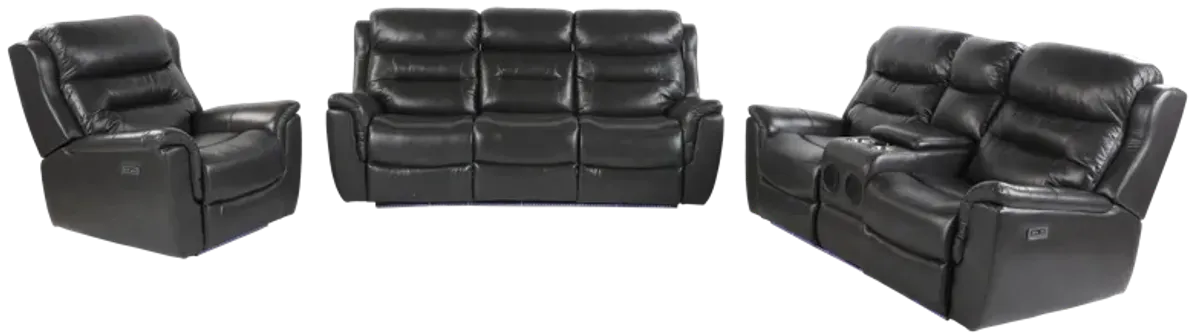 3 Piece Power Reclining Living Room Set