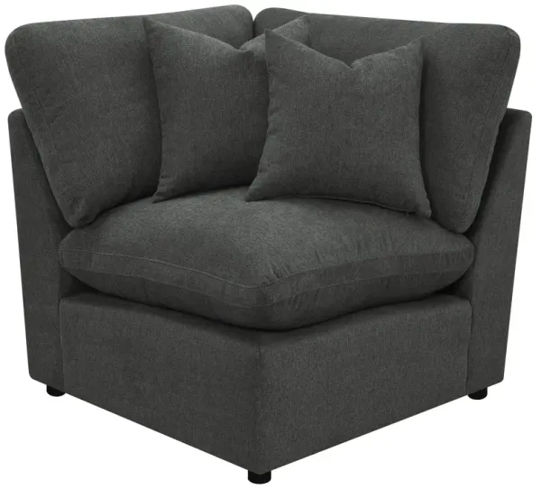 Collins - Modular Corner Chair - Dark Gray