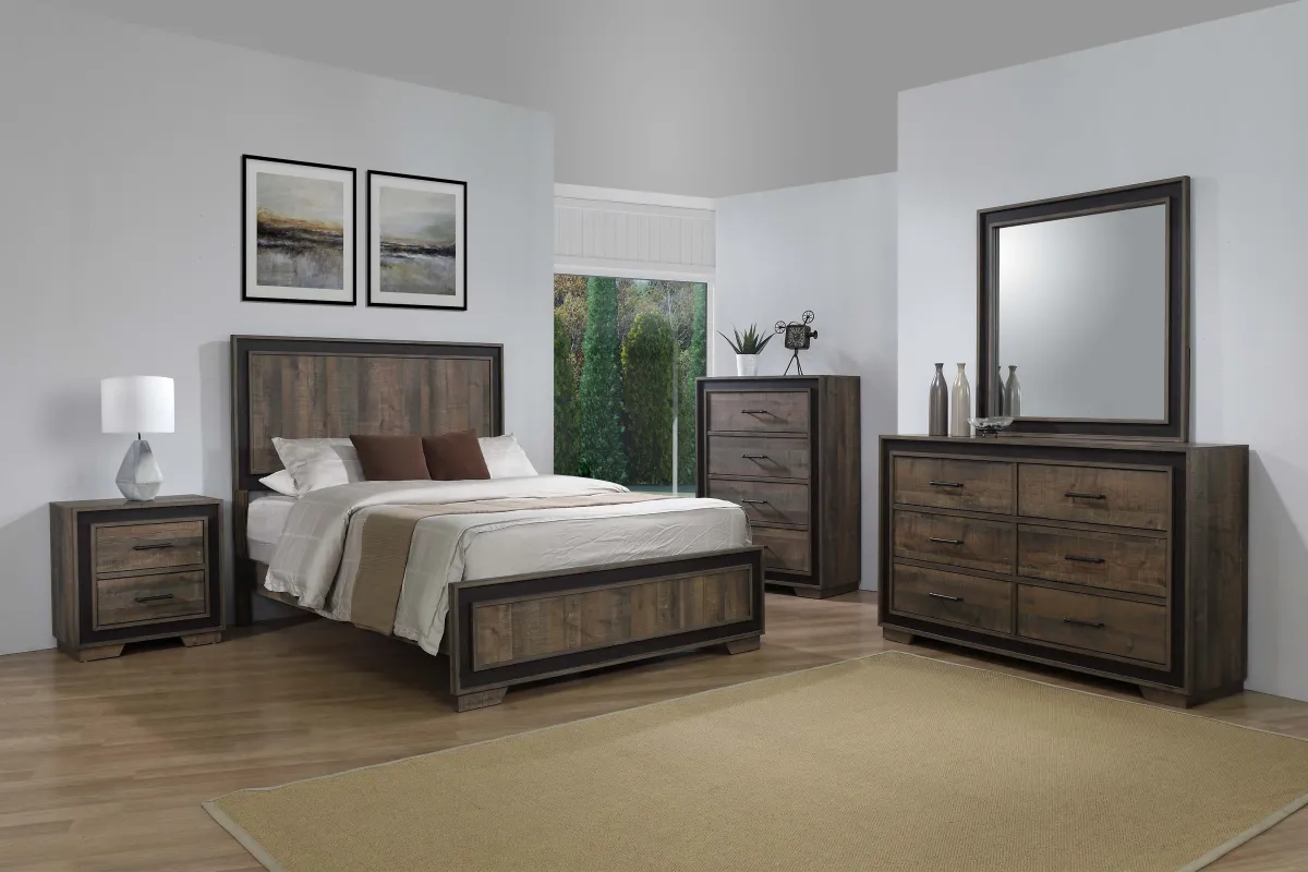 6 PIECE BEDROOM SET