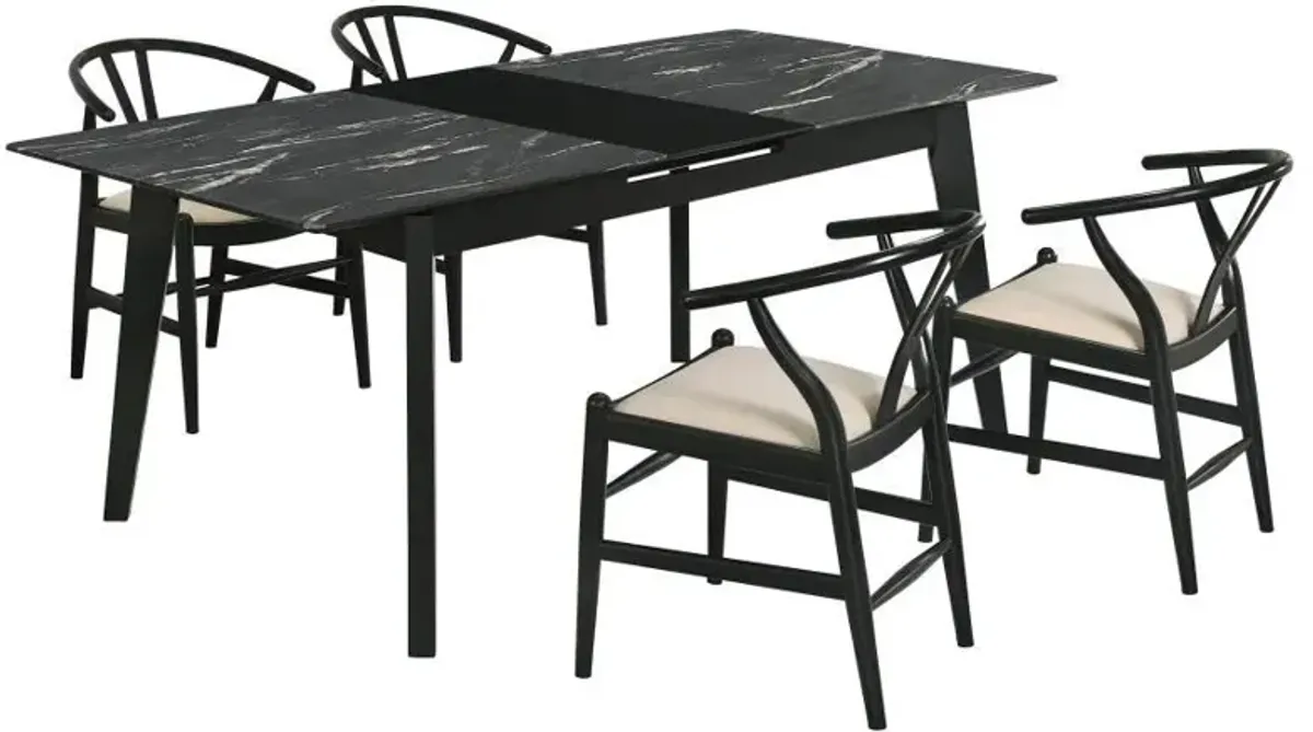 Crestmont - Extension Leaf Dining Table Set