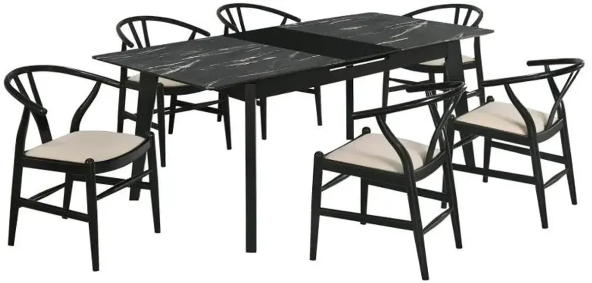 Crestmont - Extension Leaf Dining Table Set