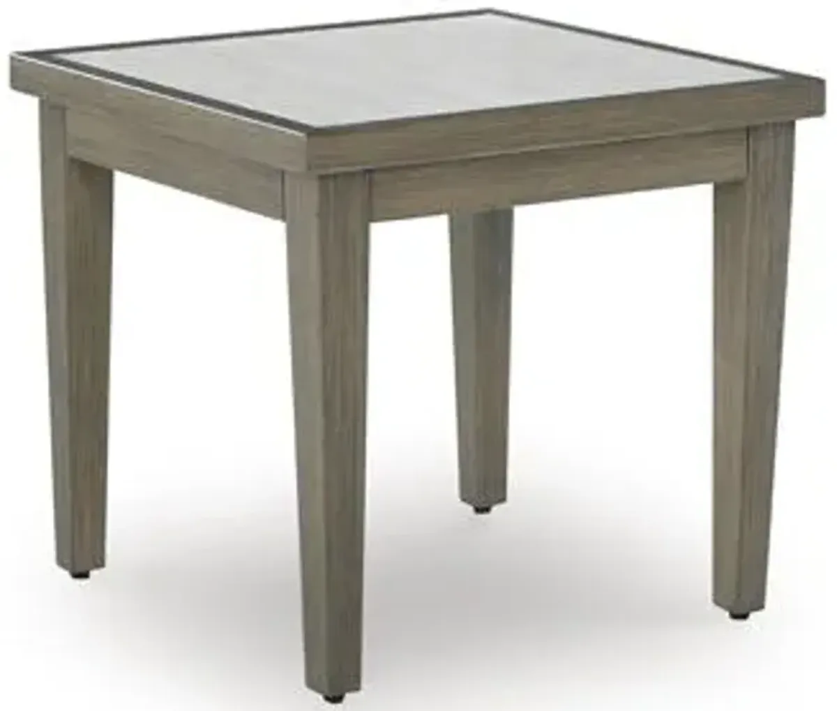 Rainier Ranch - Brown / Beige - Square End Table