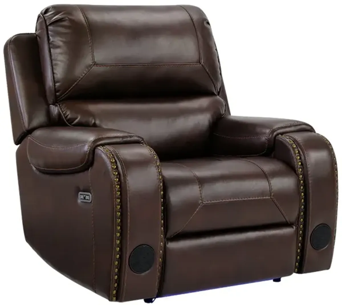 3 Piece Living Room Set: Power Reclining Sofa, Power Reclining Chair, Stationary Loveseat