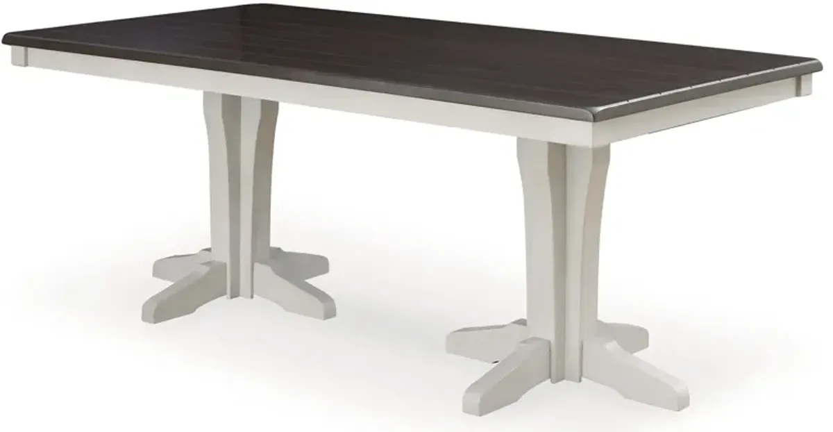 Darborn - Gray / Brown - Dining Table