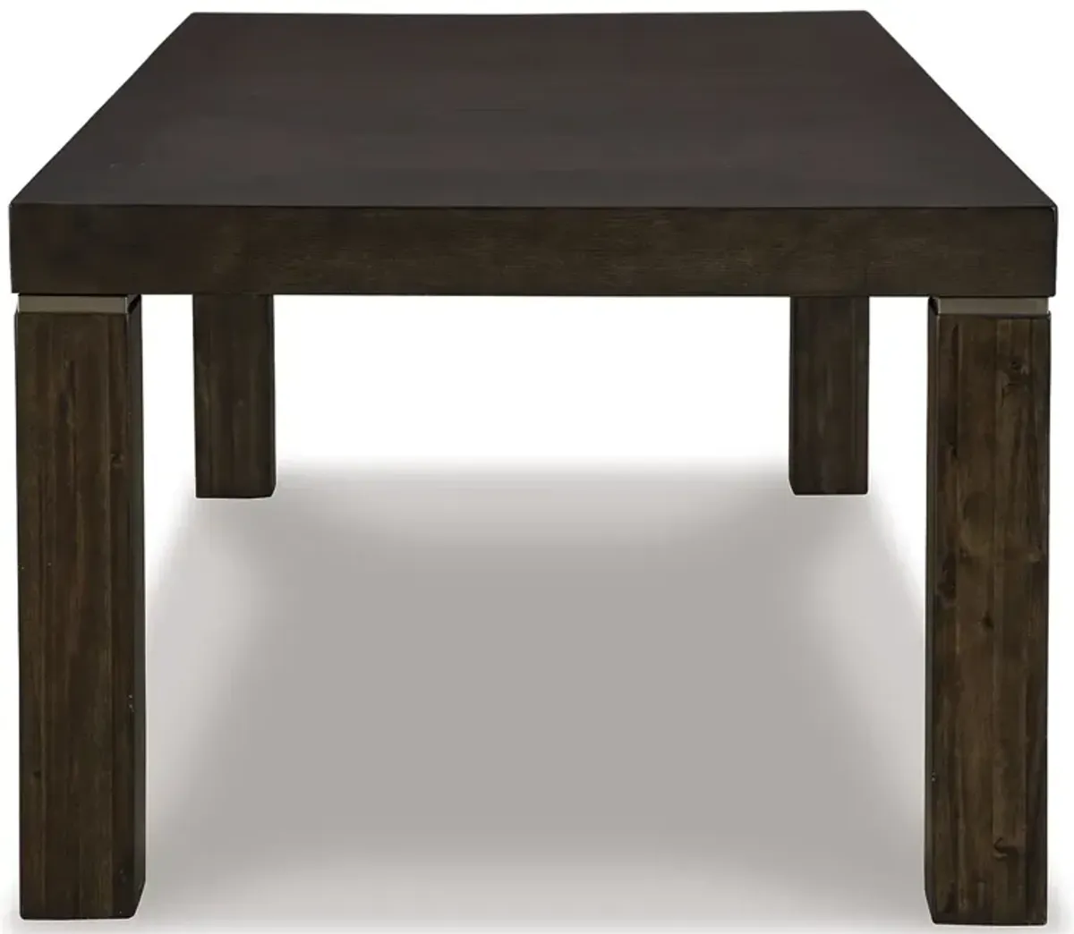 Hyndell - Dark Brown - Rectangular Dining Room Extension Table