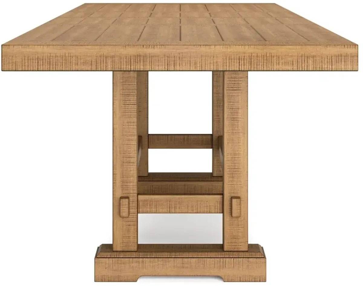 Havonplane - Rectangular Dining Room Counter Extension Table - Brown