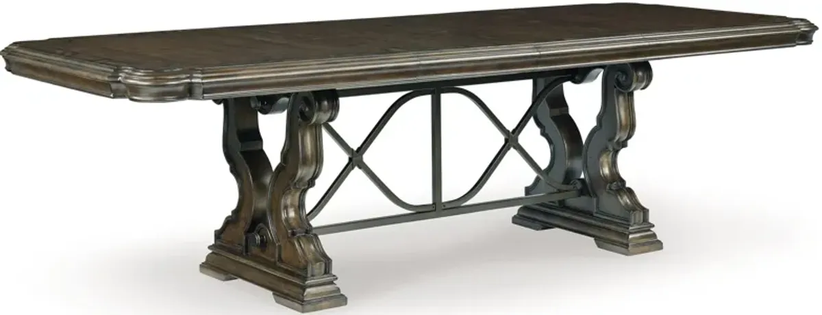 Maylee - Dark Brown - Dining Extension Table