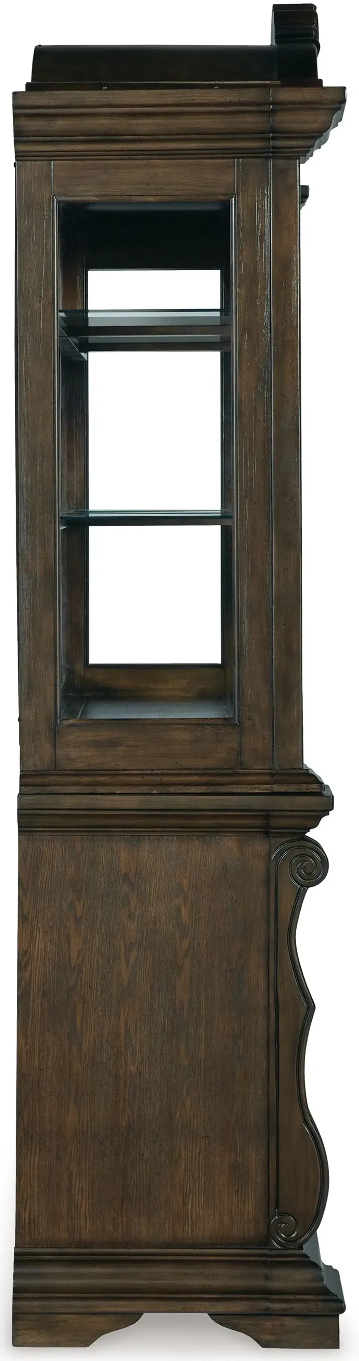 Maylee - Dining Buffet And Hutch - Dark Brown