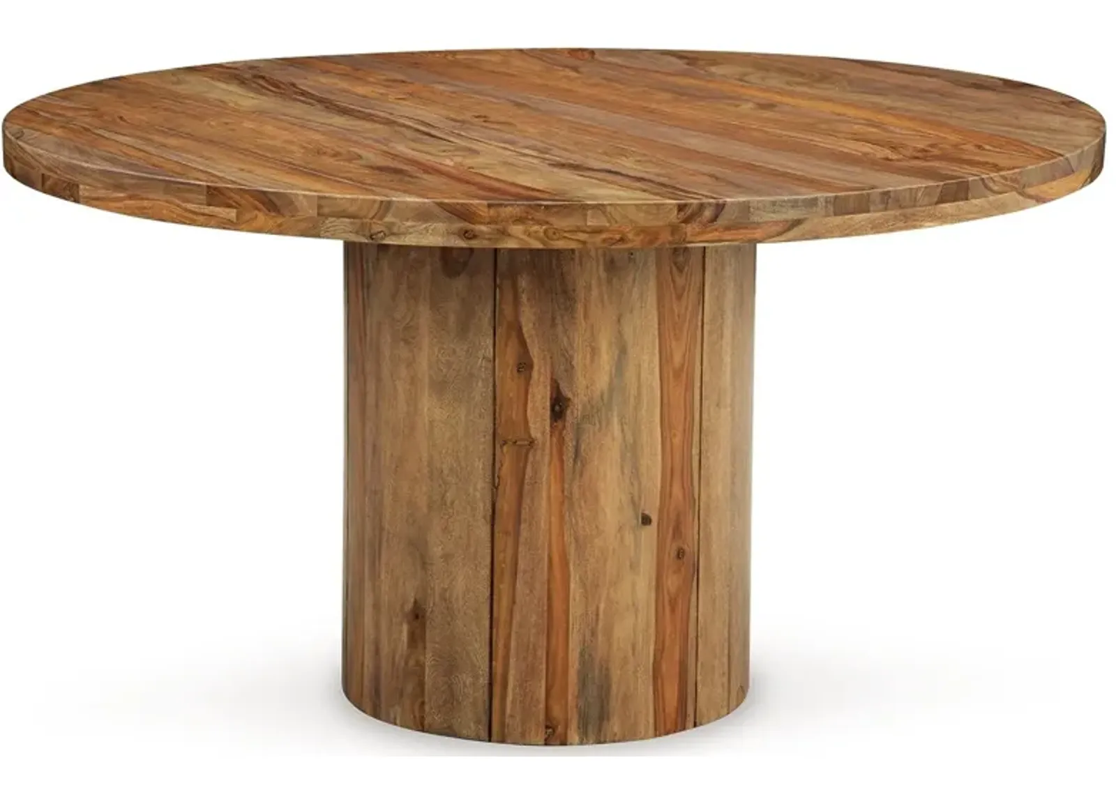 Dressonni - Brown - Round Dining Room Table