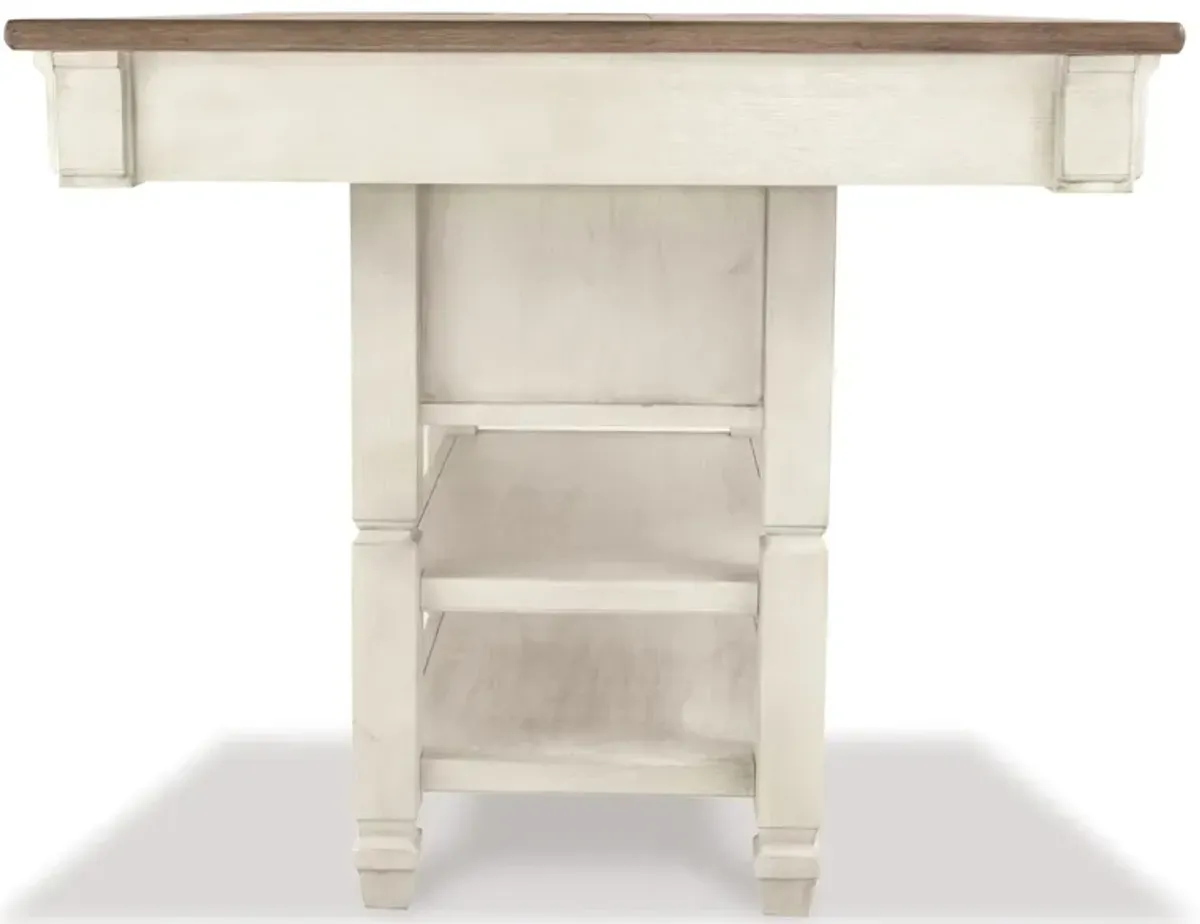 Bolanburg - Rectangular Dining Room Counter Table - Beige