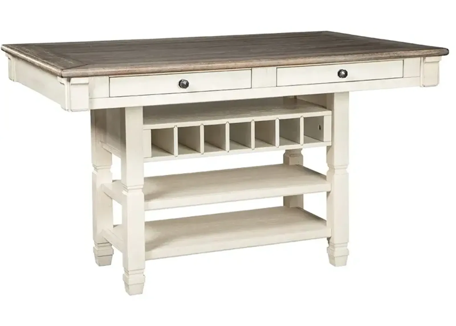 Bolanburg - Beige - Rectangular Dining Room Counter Table