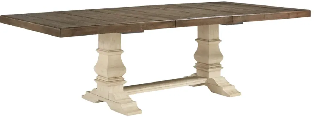 Bolanburg - Brown / Beige - Extension Dining Table