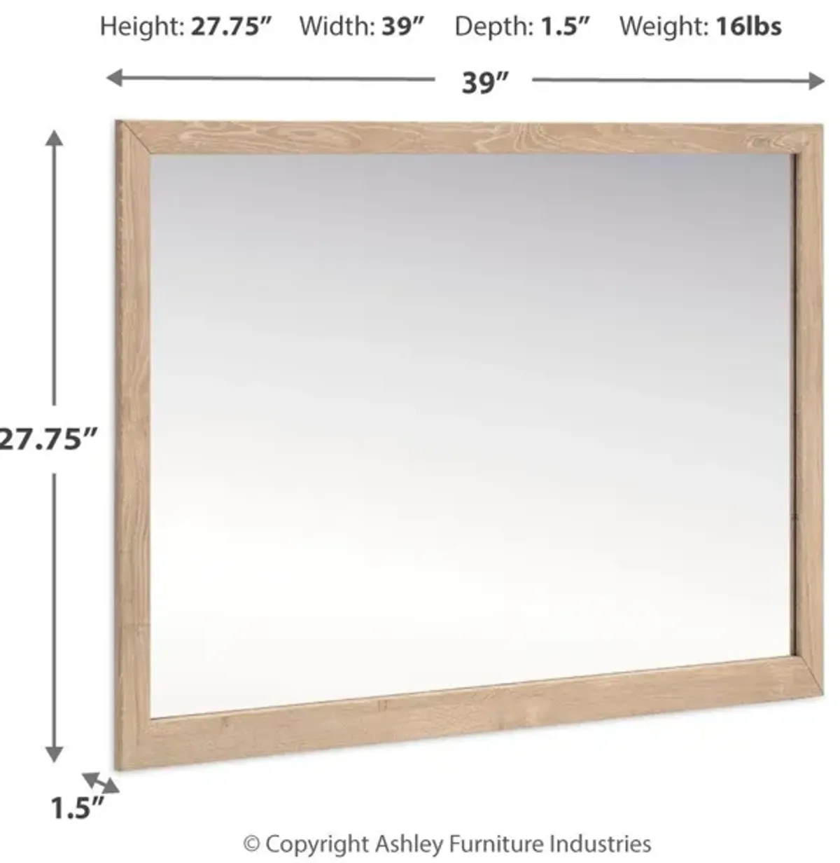 Cielden - Tan - Bedroom Mirror