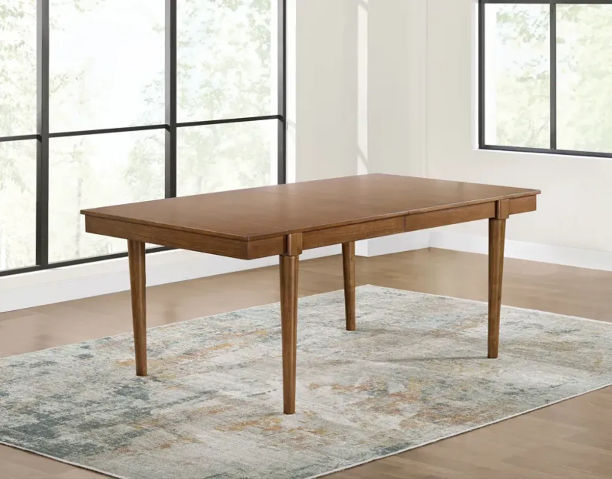 Lyncott - Brown - Rectangular Dining Room Extension Table