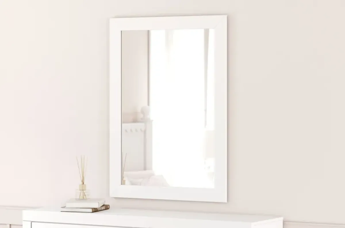 Mollviney - White - Bedroom Mirror