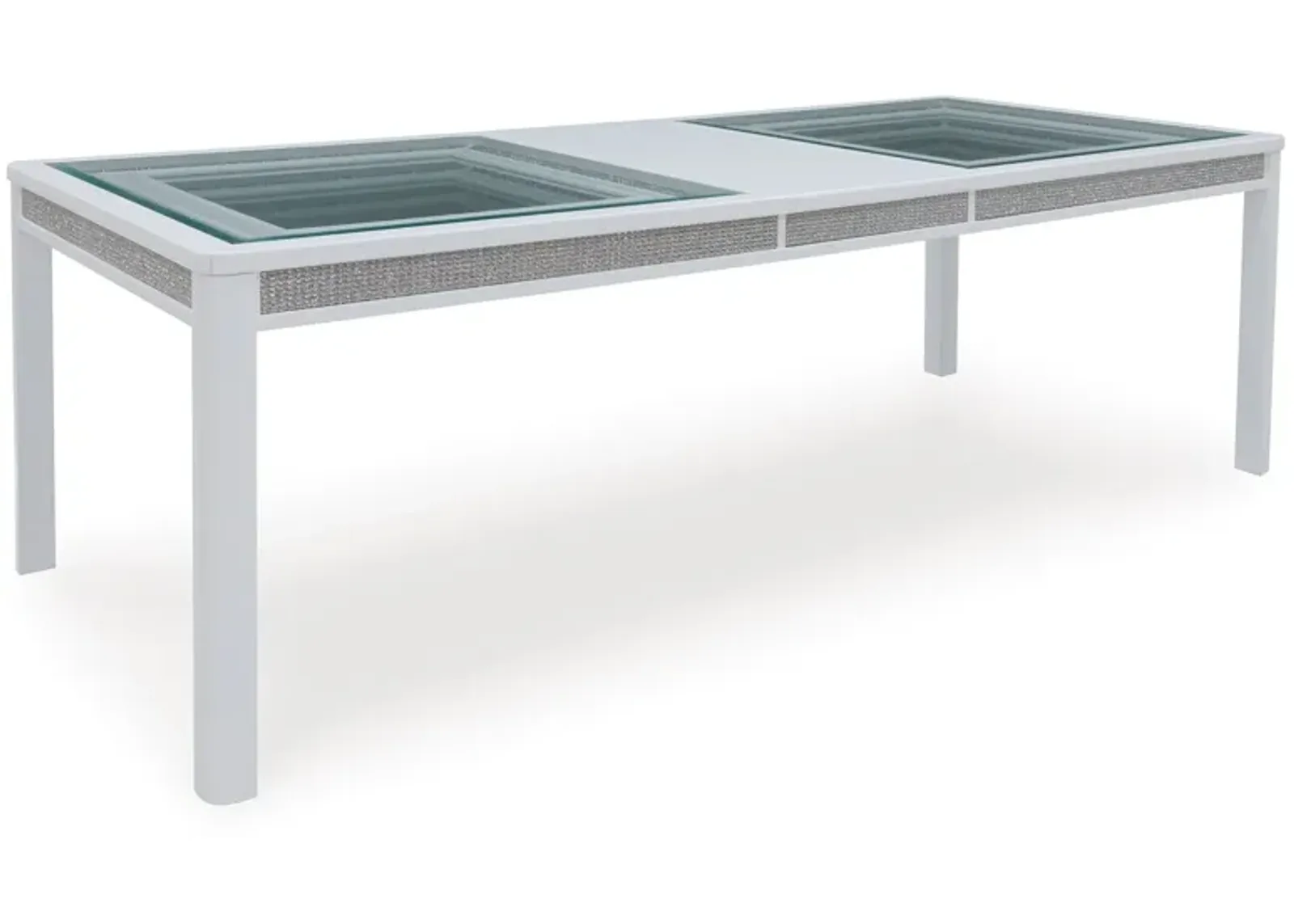 Chalanna - White - Rectangular Dining Room Extension Table