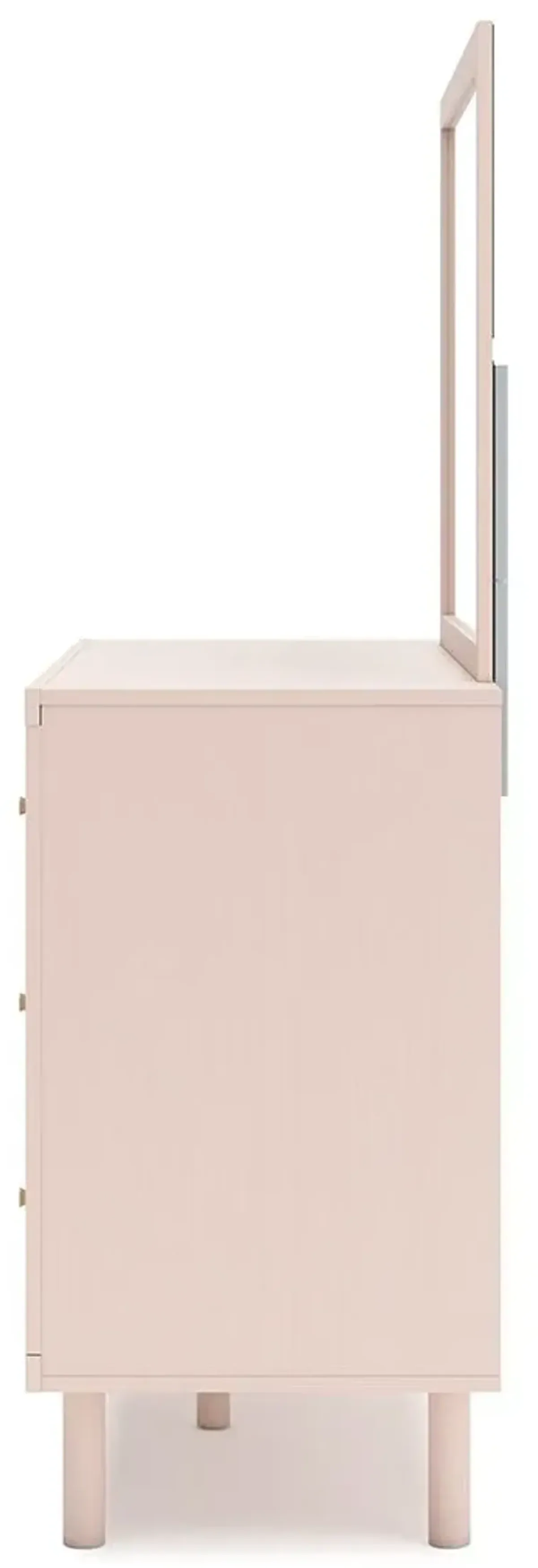 Wistenpine - Blush - Dresser And Mirror