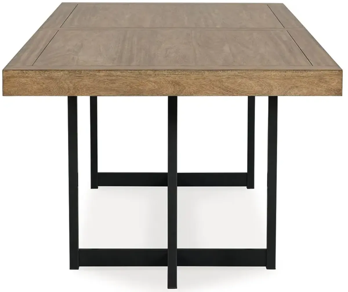 Tomtyn - Light Brown - Rectangular Dining Room Extension Table