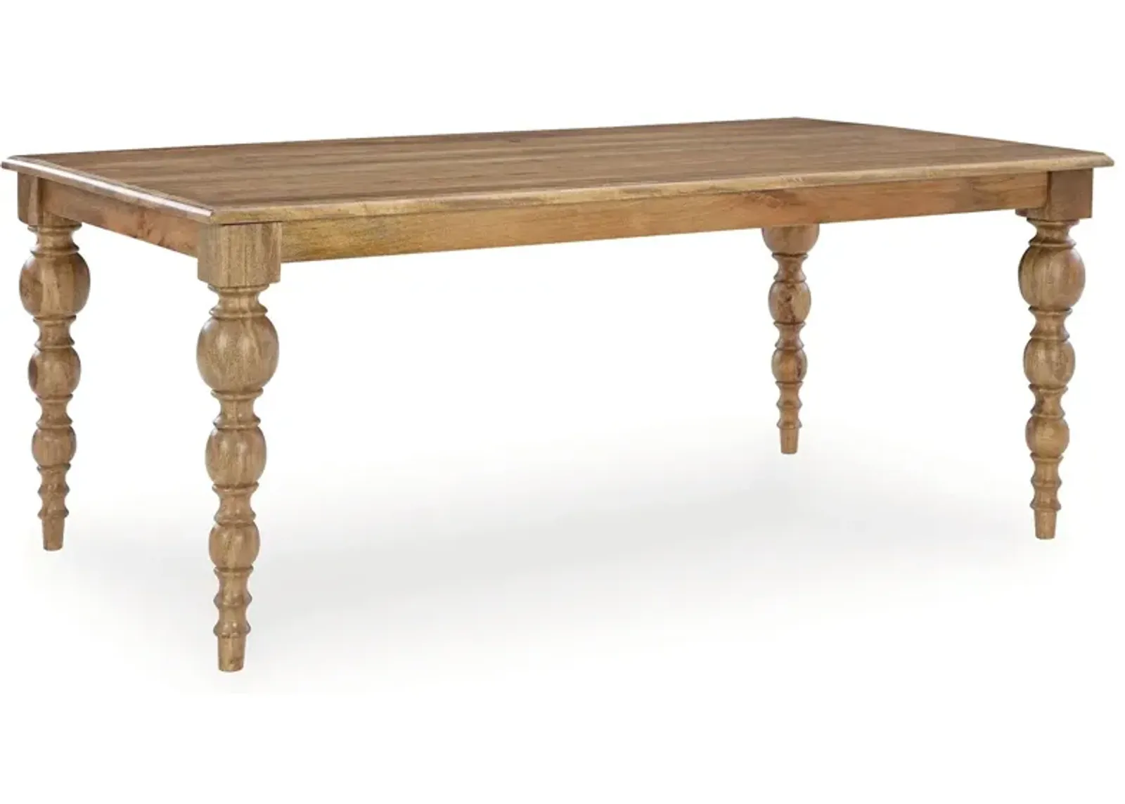 Rybergston - Light Brown - Rectangular Dining Room Table