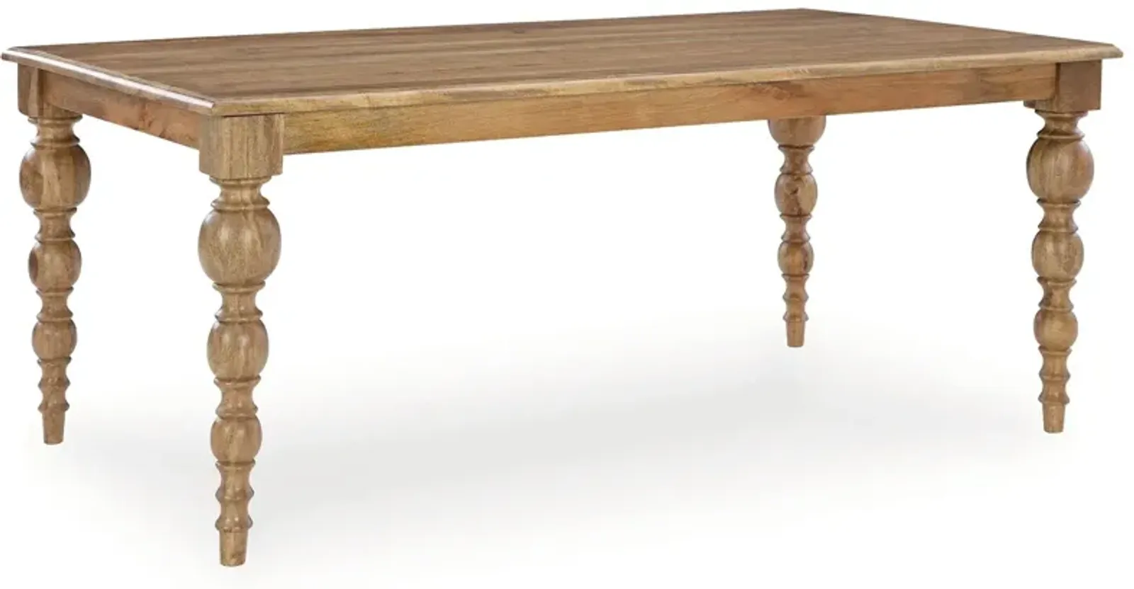 Rybergston - Light Brown - Rectangular Dining Room Table