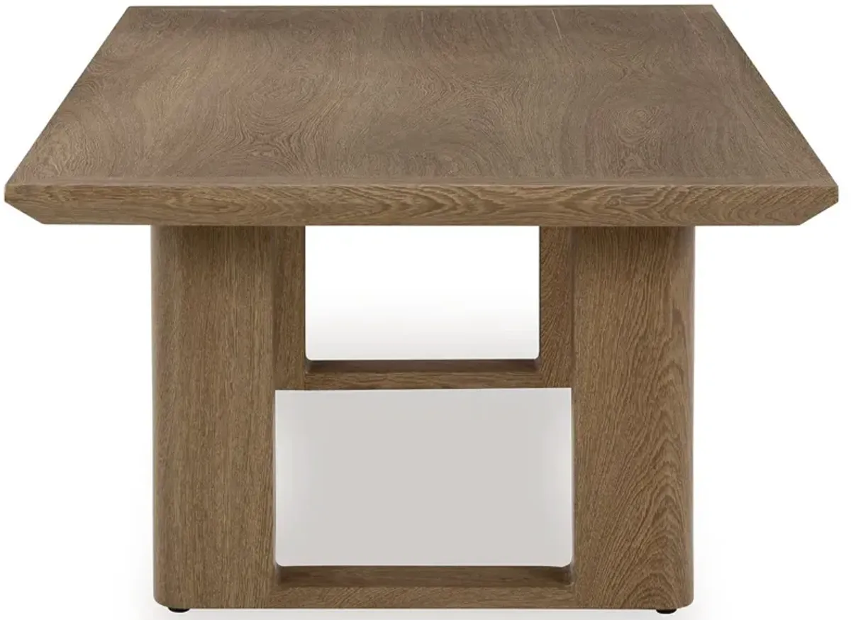 Serene Bay - Dark Brown - Rectangular Cocktail Table